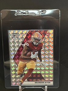 2020 Panini Mosaic #210 Brandon Aiyuk Prizm Silver