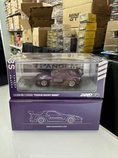MAZDA RX7 FC3S PANDEM ROCKET BUNNY PURPLE 1/64 BY INNO INNO64 IN64-RX7FCP-PB