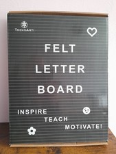 Trendarti felt letter board with stand, Large 12" X 16"