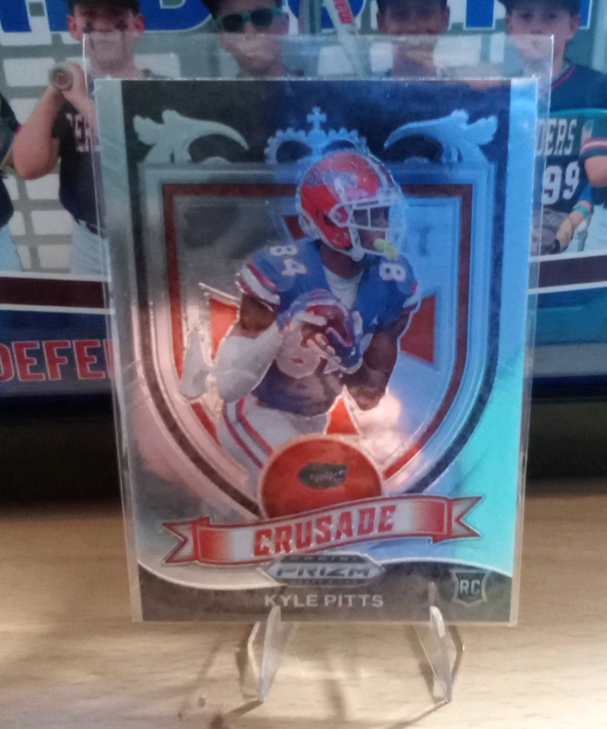2021 Panini Prizm Draft Picks - Crusade Kyle Pitts #167 (RC)