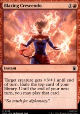 Blazing Crescendo 125 Common Marvel Super Heroes Magic: The Gathering Near Mint