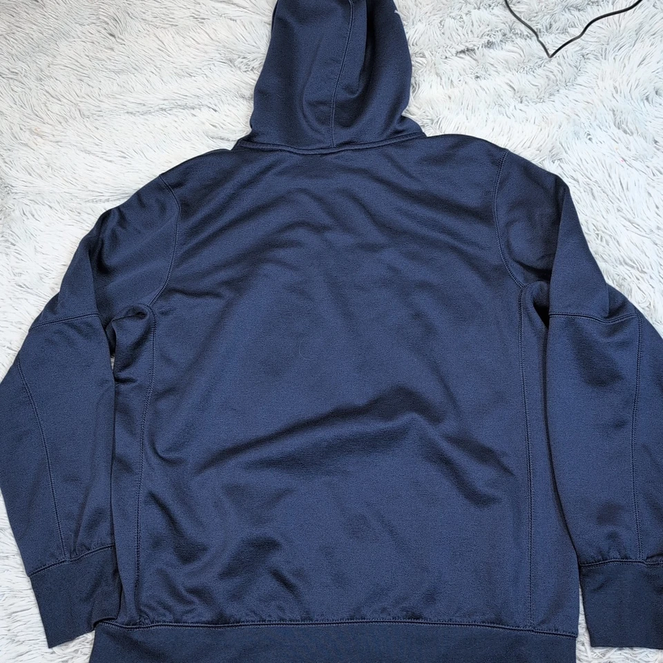 Minnesota Twins Sweatshirt Mens L Blue Hoodie MLB Baseball Pocket Nike Athletic  - Image 2 of 4