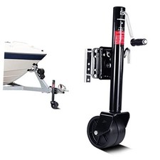 2000lbs Trailer Jack with Wheel, Heavy Duty Swivel Boat Trailer Jack, 12"