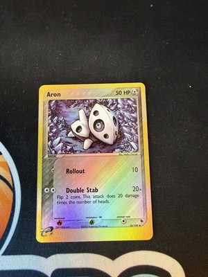 Pokémon TCG Aron 25/109 Ruby and Sapphire Reverse Holo