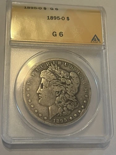 1895-o Morgan Silver dollar , G/ VG , G-6 scarce date