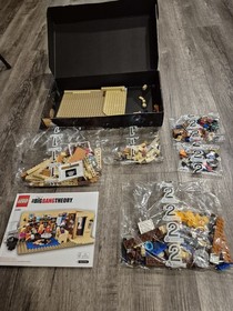 LEGO Ideas: The Big Bang Theory (21302) 99% Complete ~ w/ Box, Manual, MiniFigs
