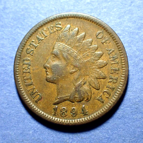 1894 Indian Cent  VF