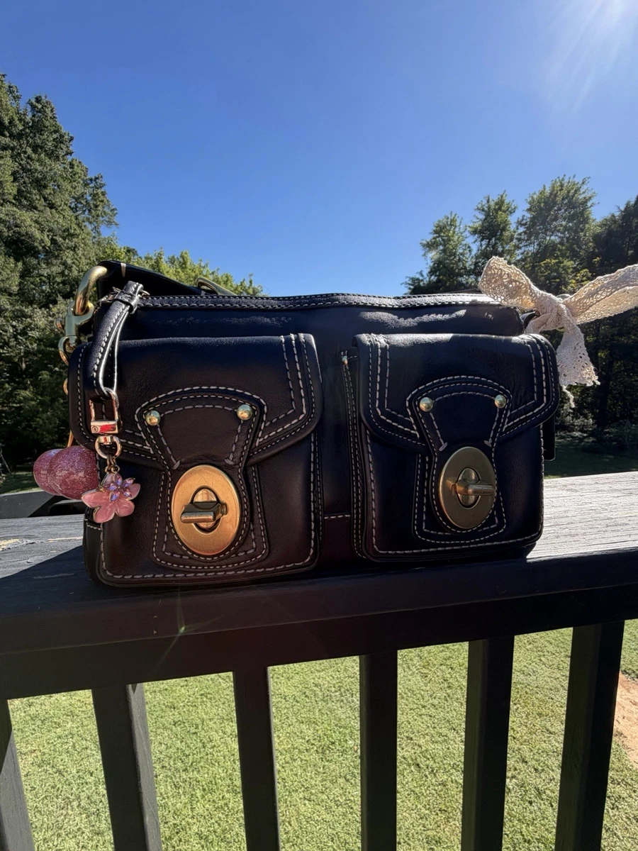 25+ Coach Hampton Turn Lock Bags & Women's Leather Exterior for