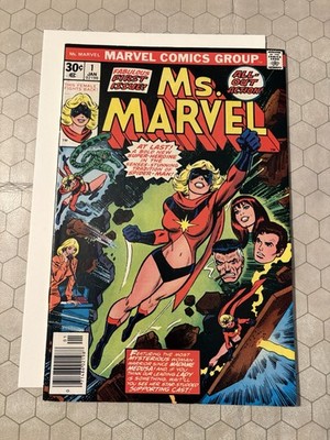 Solid VF+ Copy Of Ms. MARVEL No. 1: 1st App. Of Ms. Marvel KEY BOOK!
