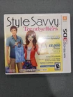 Style Savvy Trendsetters for Nintendo 3DS Complete CIB