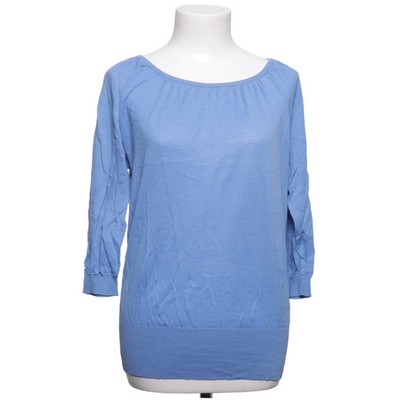 Repeat, Strickpullover, Größe: 38, Blau, Baumwolle/Leinen/Seide/Viskose #dRv