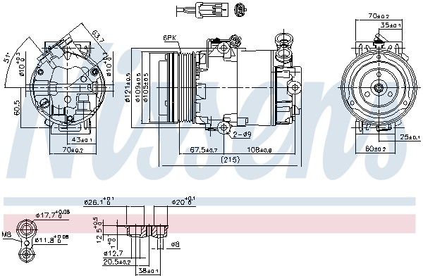 OPEL MERIVA 2003-2010 MPV 1.7 Compressor - Image 52