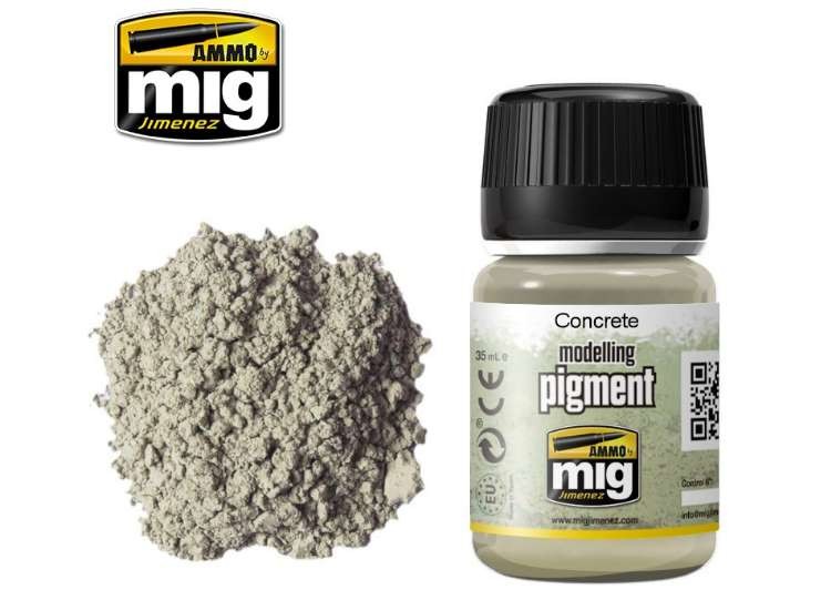 Ammo Mig A.MIG3010 35ml - Pigments - Concrete