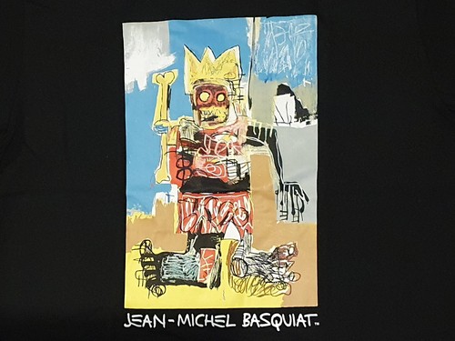 Schwarzes Uniqlo X Basquiat T-Shirt Größe M Neu mit Etikett - Bild 4 von 8