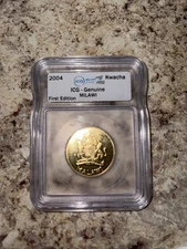 ICG RIPZ First Edition Historical Coins Of The World 1st Edition 2004 Milawi