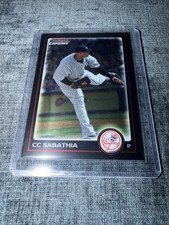 2010 Bowman Chrome CC Sabathia New York Yankees Baseball Card #158
