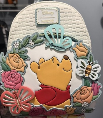 Loungefly Disney Winnie the Pooh Floral Mini Backpack - BoxLunch Exclusive