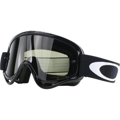 OAKLEY XS O Frame MX Sand Brille Jet Black Dark Grey + Clear Glas - OO7030-21