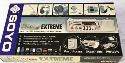 Soyo Bayone Extreme 9-in-1 Media Cardreader/Writer