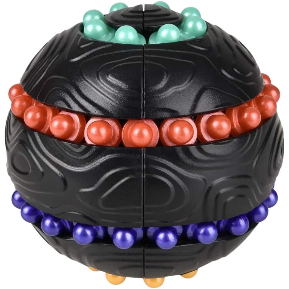 Atomix Spherical Brain Teaser Game Twist Match and Solve Puzzle Fun - Image 4 of 4