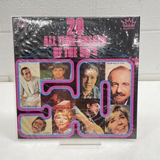 RETRO LP MUSIC VINYL RECORD DJ Album Cafe 60s 70s 20 All Time Great Hits 50s
