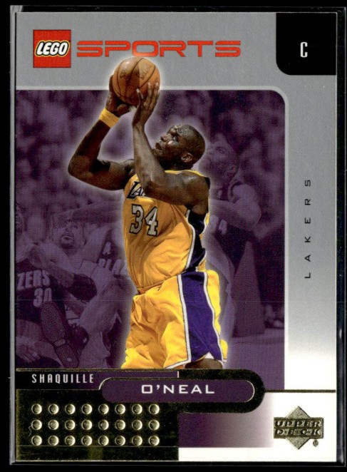 2003 Upper Deck Lego #4 Shaquille O'Neal Gold