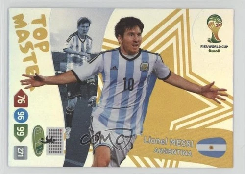 2014 Panini Adrenalyn XL FIFA World Cup Brazil Top Masters Lionel Messi