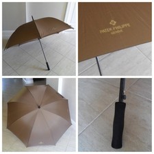 Patek Philipe Umbrella - RARE - Iconic Logo on 4 Panels - Carbon Fiber Shaft EC