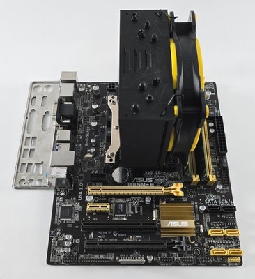 Intel Core i7 4790 + ASUS B85M-E + 16GB DDR3 + CPU Kühler #Z36