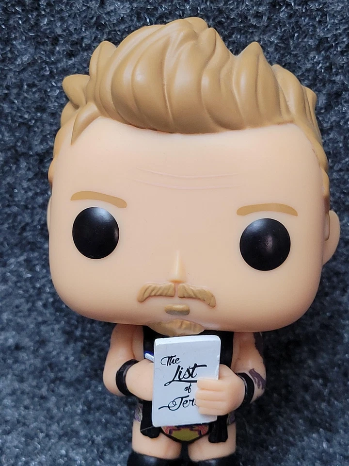 Funko Pop WWE Chris Jericho Lista de Jericho Boneco de Vinil Colecionável G.O.A.T - Imagem 3 de 4