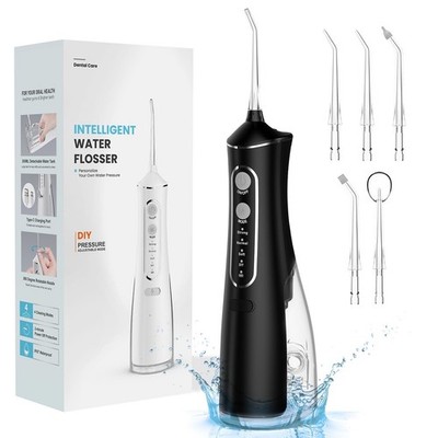 Water Dental Flosser-5 Modes Portable Oral Irrigator Braces Rechargeable & IPX7 