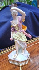 Antique Derby Porcelain Figure. Element Series: AIR. 18cm High  Lovely Condition