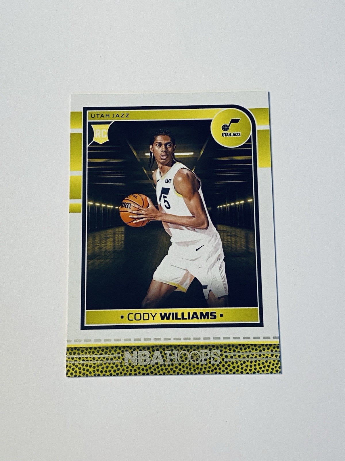 Cody Williams Rookie 2024-25 Panini Hoops #240 Utah Jazz