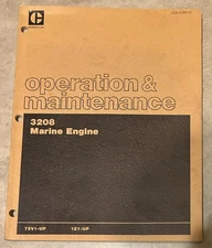 LOT 2 Caterpillar CAT 3208 Industrial Marine Engine Service Manual Operation Mai