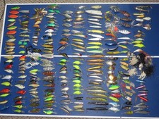 Huge Fishing Lure Lot over 250 Lures Rebel Rapala Berkley CC Creek