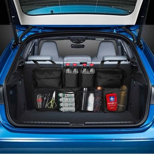 Car Boot Organiser Tidy Back Seat Storage Bag Hanging Pockets Large UK Seller