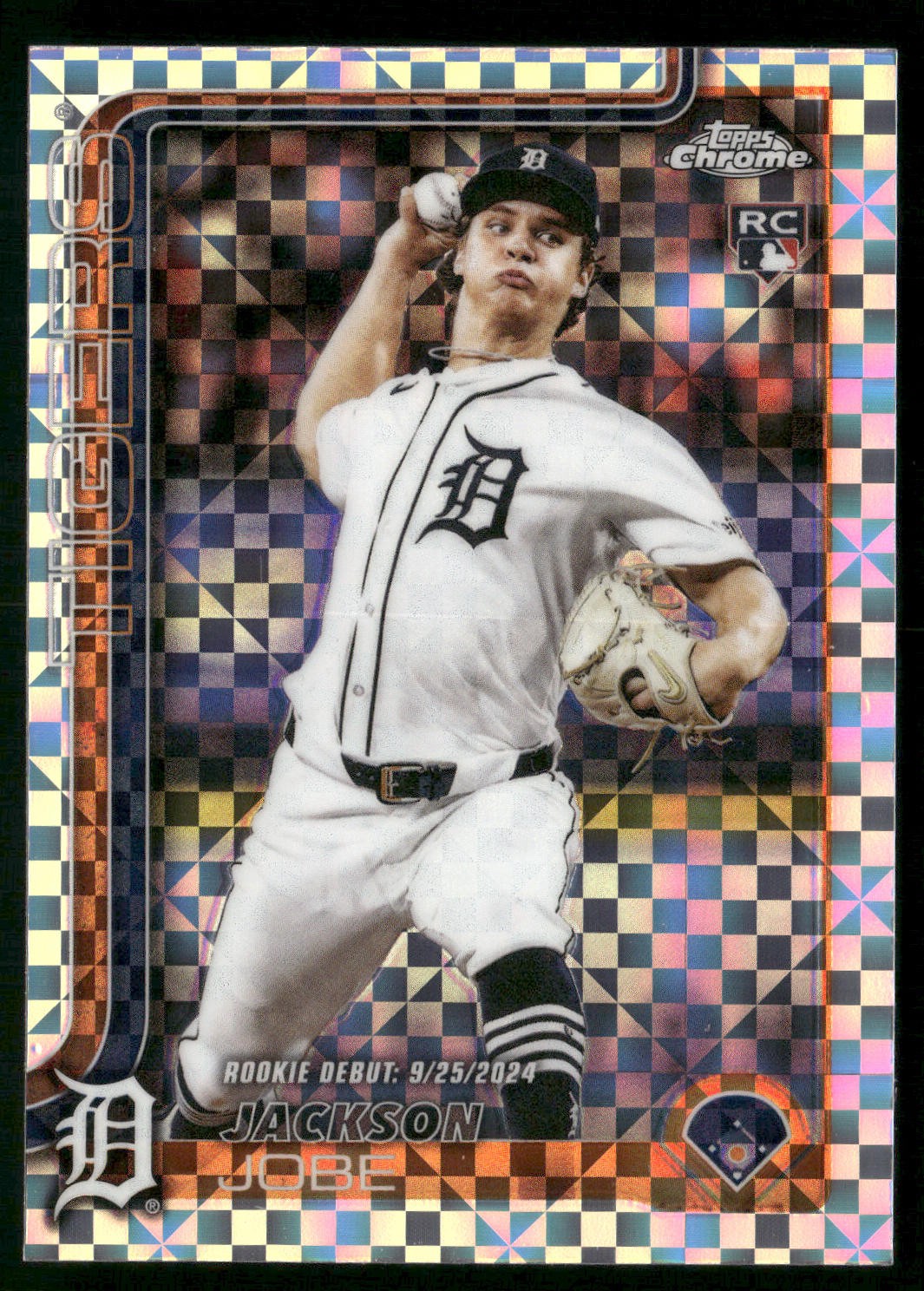 2025 Topps Update #US193 Jackson Jobe Holo Foil