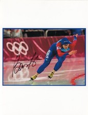 Bonnie Blair – Signed Cardstock Photograph