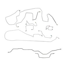 1995-01 Jeep Cherokee Xj Power Disc Wabs Complete Brake Line Kit 10pc 1995-01 Jeep Cherokee Xj Power Disc Wabs Complete Brake Line Kit 10pc