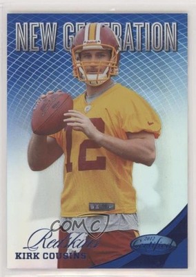 2012 Certified New Generation Mirror Blue 46/100 Kirk Cousins #282 Rookie RC ez6