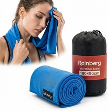 Rainberg Microfiber Large Gym Towel, Quick Dry Towel,Fast Drying, Super Soft
