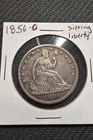 1856 O SEATED LIBERTY HALF DOLLAR