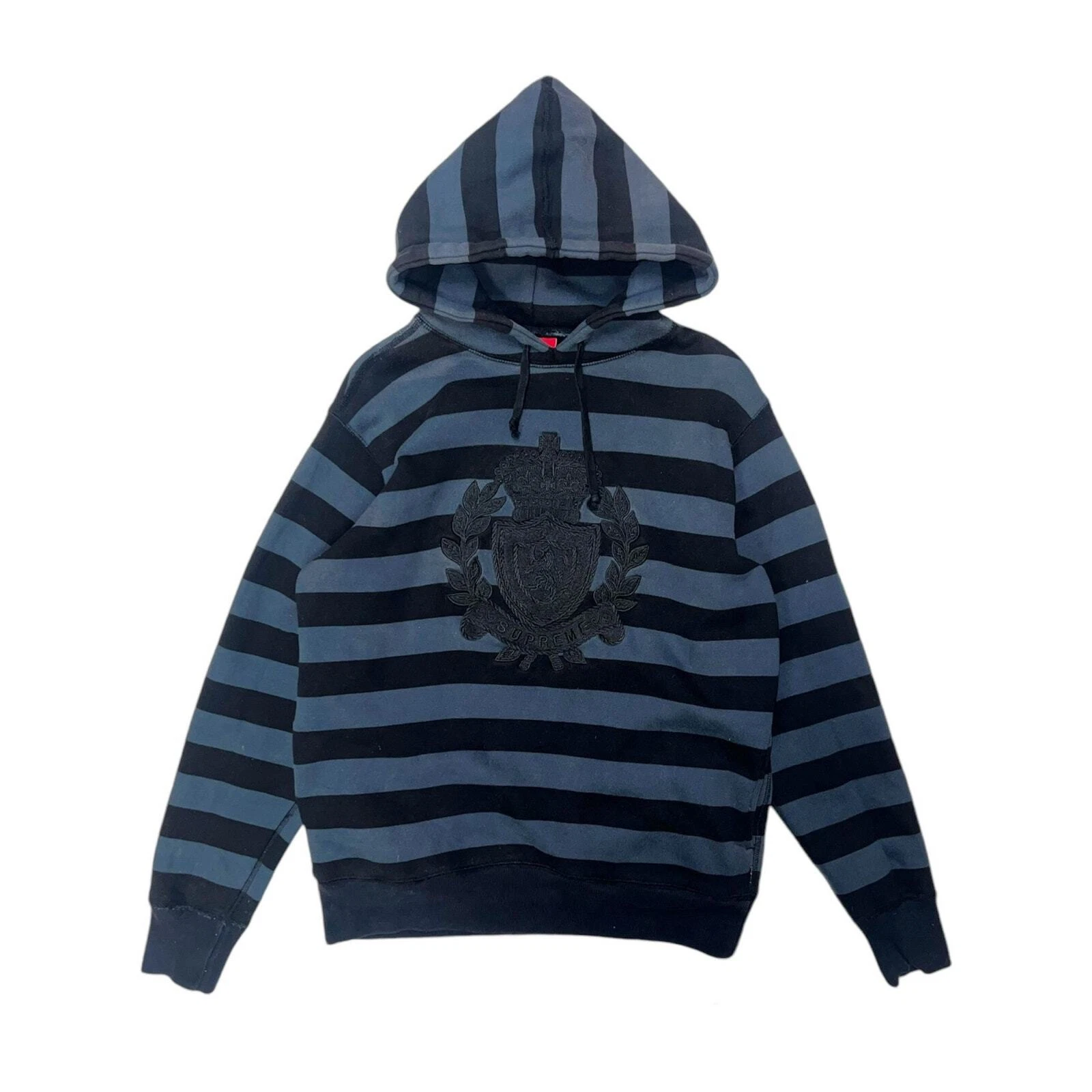Sweat à capuche écusson rayé Supreme FW07