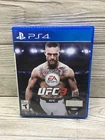 EA Sports UFC 3 (Sony PlayStation 4, 2018) With Inserts Clean Scratch Free