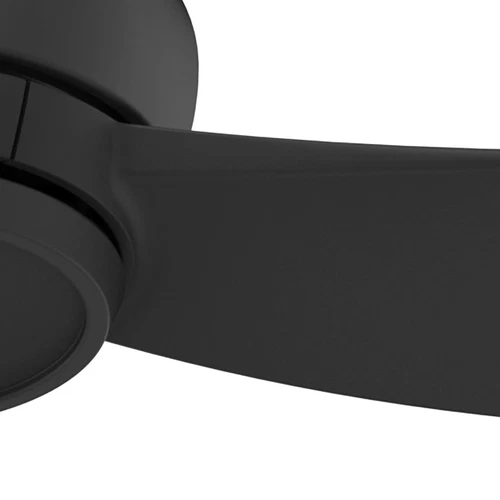 Hunter 52 inch Mazzini ENERGY STAR Matte Black Damp Rated Ceiling Fan and Remote - Picture 9 of 15