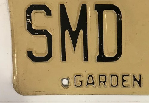 Vanity SMD 12 license plate Sam Sally Saul Scott Steve Stephen Sean Shawn Sheila - Picture 5 of 12