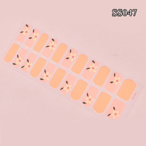 Selbstklebender Full Cover Nagelsticker Nail Art Nagelsticker Nageldeko   - Bild 13 von 35