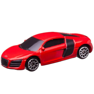 RMZ City 2010 Audi R8 V10 Red 1:64 Scale 3 Inch Car Blister US