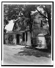 8" x 10" Photo 1933 Mrs. Ellis store, Falmouth, Virginia graphic