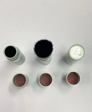 3x Clinique Soft-Pressed Powder Blusher Sample Size * #21 Plum Gorgeous * New